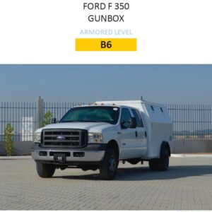 Ford F-350 Gunbox – úroveň ochrany B6