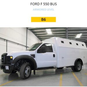 Ford F-550 Bus – úroveň ochrany B6